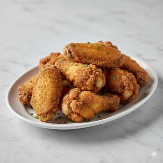 Alitas Fritas De Pollo (7 Uds.)