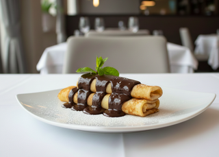 Clătite cu ciocolată