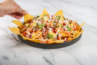 Nachos media ración