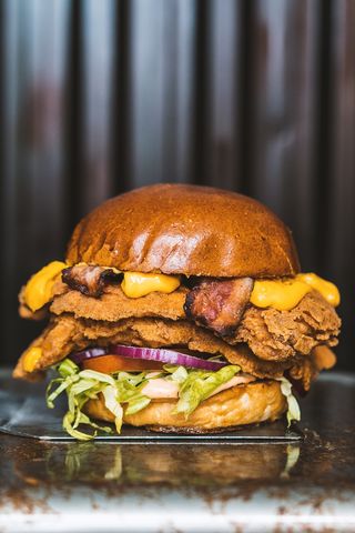 Burger Chicken Cheese