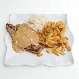 Solomillo De Cerdo Con Salsa Pimienta