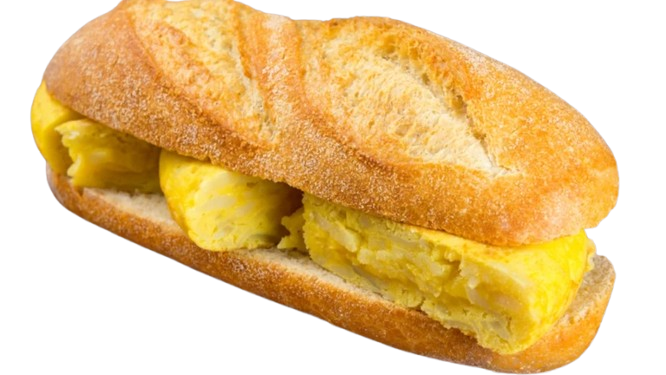 Bocadillo De Tortilla Española