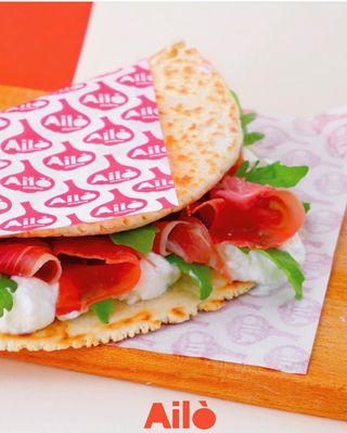 Piadina manzo all'inglese