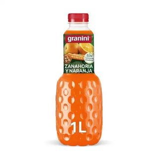 Zumo Naranja Zanahoria Sin Azúcar Granini Pet 1 L.