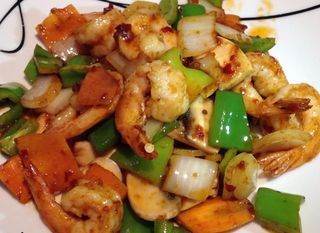 Gambas Con Guindillas