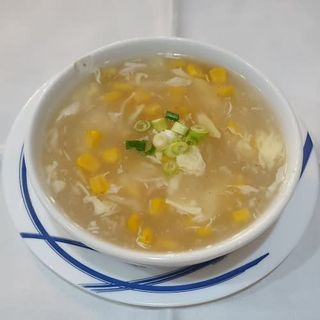 Sopa de Maíz con Pollo