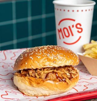 Hamburguesa Cerdito BBQ