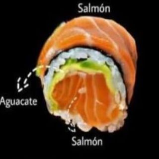 Salmón Roll (8 Pzs.)