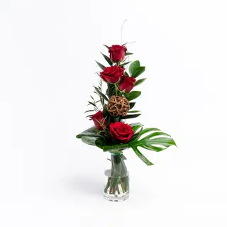 Red World Ramo de rosas em alto M (CF00059-M)