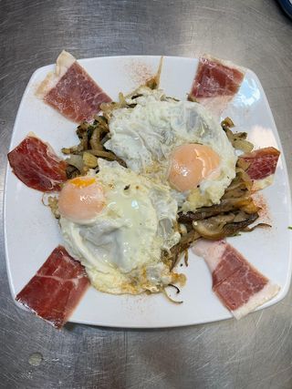 Setas A La Plancha