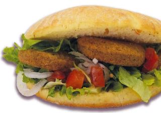 Panino falafel