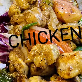 Mongolian Bowl De Pollo (Grande)