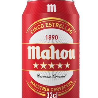 Cerveza Mahou (330 Ml.)