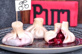 Хінкалі з вишнею (5шт)