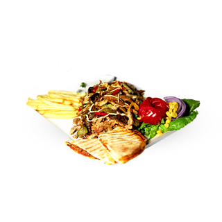 Plat chawarma normal