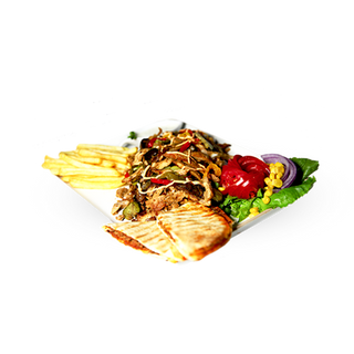 Plat chawarma normal