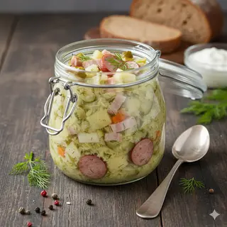 Ogórkowa na wędzonce