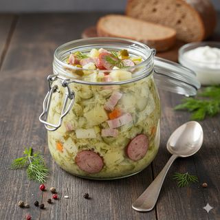 Ogórkowa na wędzonce