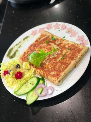 Crêpe Jambon Fromage