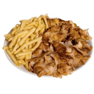 Plato Kebab Y Patatas