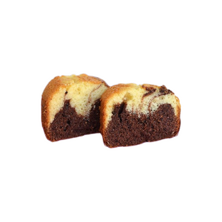 Fetta di ciambellone bianco