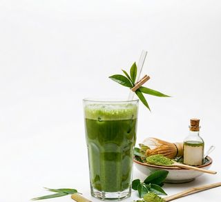 iced matcha latte