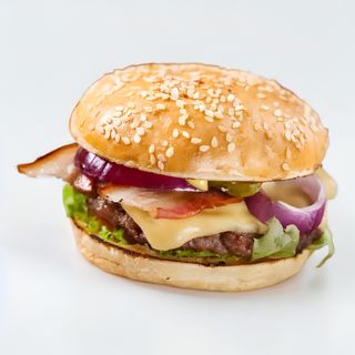 Hamburger Jambon Fromage