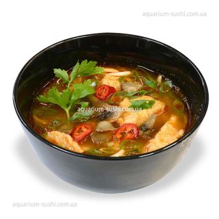 Суп Том Ям Кай (з куркою та грибами)(300г)