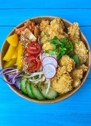 Miska krewetki w panko  (XL)