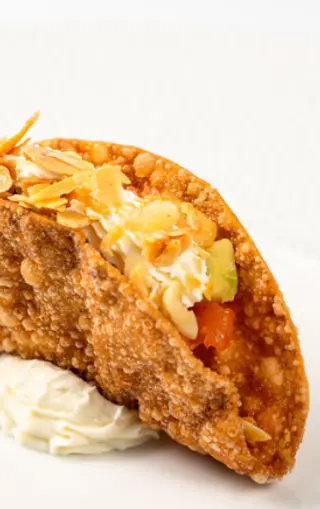 606. Salmon tacos 2 pezzi