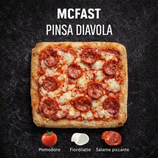 PINSA--DIAVOLA--