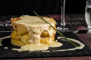 Tortilla con formaggio