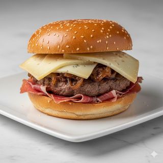 Hamburguesa Manchega