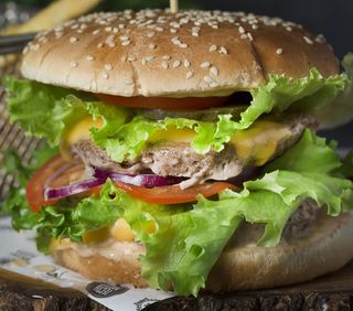 Бургер с говядиной