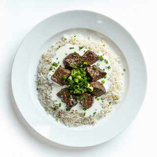 Plato Arroz Con Ternera