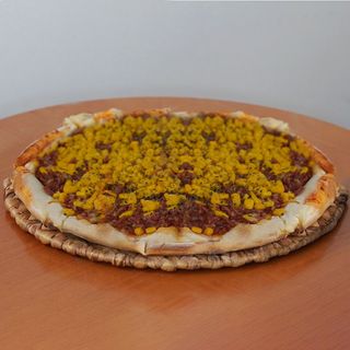 Pizza bacon e milho 35cm