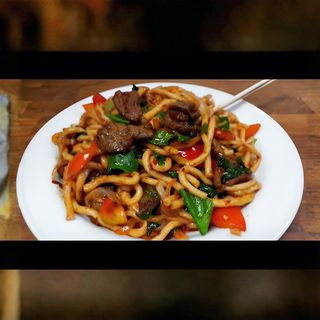 Жареный лагман