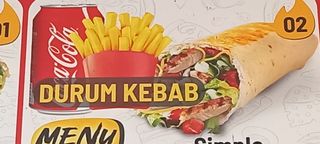 Durum Kebab Menu