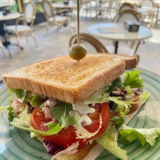 Sandwich Vegetal De Atún