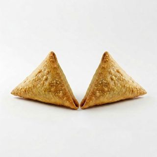 A Pair Of Beef Or Veg Samosa