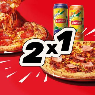 Pizza Média + Bebida