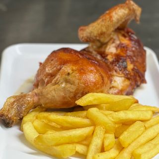 (1/2) Pollo Y Patatas, Menú