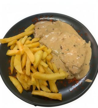 Solomillo de cerdo a la pimienta