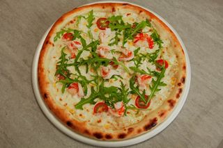 З креветкою та сиром фета