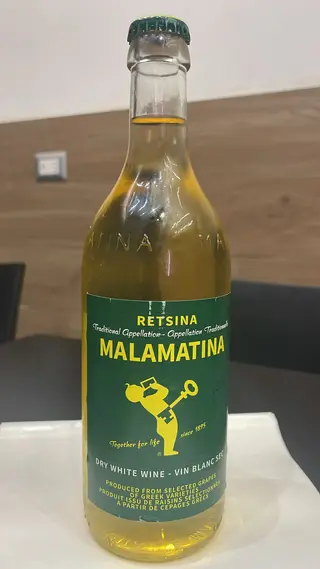 Retsina malamatina 50 cl