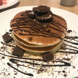 Pancake Nutella Oreo