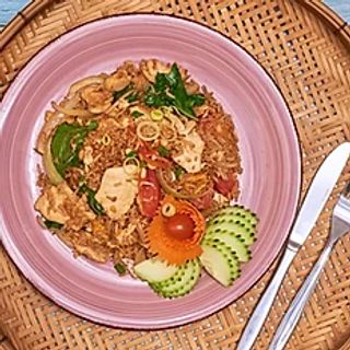 Kao Pad Boran Con Ternera