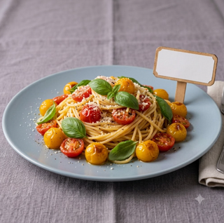 Pasta con il pomodorino fresco
