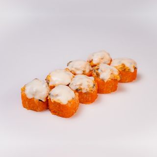 Запеченный с моцареллой и угрем