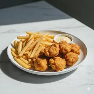 Chicken Popper & Chips